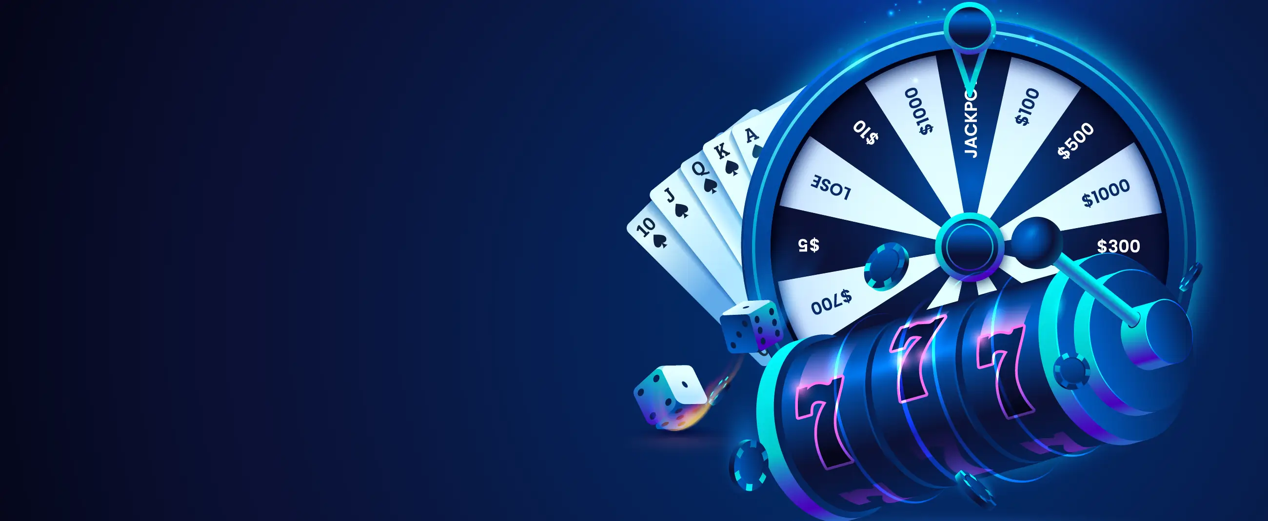 Lucky Fox Casino VIP welcome banner showing casino games and bonuses